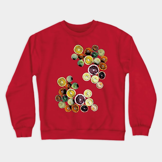 Fruit Slices Crewneck Sweatshirt by JimT